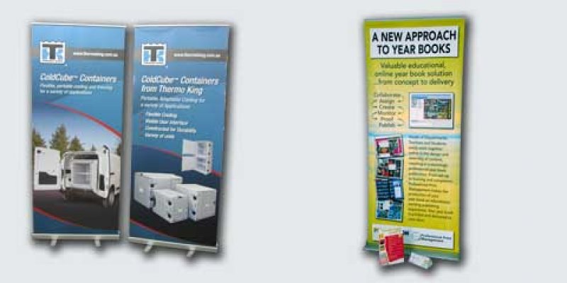 Retractable Banners, Point of Sale Items and Posters